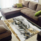 Osiris Egyptian Area Rug God of Afterlife Feather Scale Judgment Eye of Horus