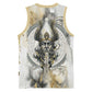 Osiris Egyptian Basketball Jersey God of Afterlife Feather Scale Judgment Eye of Horus
