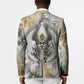 Osiris Egyptian Blazer God of Afterlife Feather Scale Judgment Eye of Horus