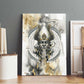 Osiris Egyptian Canvas Wall Art God of Afterlife Feather Scale Judgment Eye of Horus
