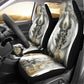 Osiris Egyptian Car Seat Cover God of Afterlife Feather Scale Judgment Eye of Horus