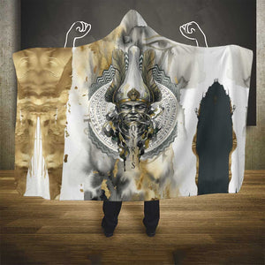 Osiris Egyptian Hooded Blanket God of Afterlife Feather Scale Judgment Eye of Horus