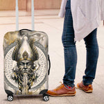 Osiris Egyptian Luggage Cover God of Afterlife Feather Scale Judgment Eye of Horus
