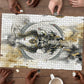 Osiris Egyptian Puzzle God of Afterlife Feather Scale Judgment Eye of Horus