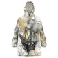 Osiris Egyptian Wearable Blanket Hoodie God of Afterlife Feather Scale Judgment Eye of Horus