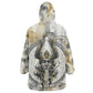 Osiris Egyptian Wearable Blanket Hoodie God of Afterlife Feather Scale Judgment Eye of Horus