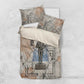 Ptah Egyptian Bedding Set God of Crafts Architecture Tools Fashioner of the Earth