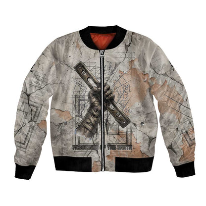 Ptah Egyptian Bomber Jacket God of Crafts Architecture Tools Fashioner of the Earth
