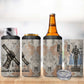 Ptah Egyptian 4 in 1 Can Cooler Tumbler God of Crafts Architecture Tools Fashioner of the Earth