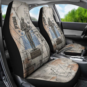 Ptah Egyptian Car Seat Cover God of Crafts Architecture Tools Fashioner of the Earth