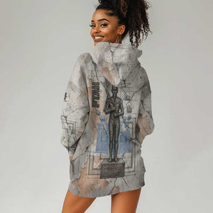 Ptah Egyptian Hoodie Dress God of Crafts Architecture Tools Fashioner of the Earth