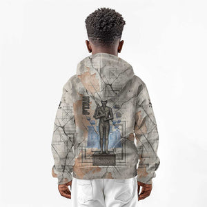 Ptah Egyptian Kid Hoodie God of Crafts Architecture Tools Fashioner of the Earth