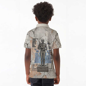 Ptah Egyptian Kid Polo Shirt God of Crafts Architecture Tools Fashioner of the Earth