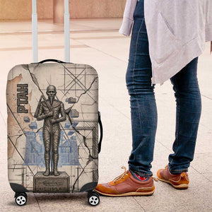 Ptah Egyptian Luggage Cover God of Crafts Architecture Tools Fashioner of the Earth