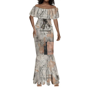 Ptah Egyptian Mermaid Dress God of Crafts Architecture Tools Fashioner of the Earth