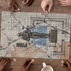 Ptah Egyptian Puzzle God of Crafts Architecture Tools Fashioner of the Earth