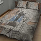 Ptah Egyptian Quilt Bed Set God of Crafts Architecture Tools Fashioner of the Earth
