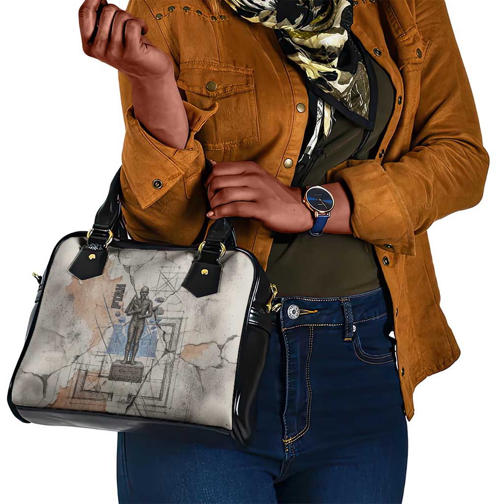 Ptah Egyptian Shoulder Handbag God of Crafts Architecture Tools Fashioner of the Earth