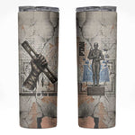 Ptah Egyptian Skinny Tumbler God of Crafts Architecture Tools Fashioner of the Earth