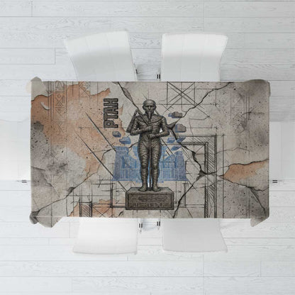 Ptah Egyptian Tablecloth God of Crafts Architecture Tools Fashioner of the Earth
