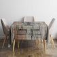 Ptah Egyptian Tablecloth God of Crafts Architecture Tools Fashioner of the Earth