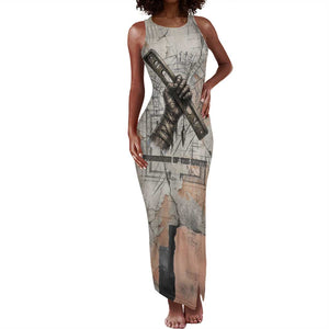 Ptah Egyptian Tank Maxi Dress God of Crafts Architecture Tools Fashioner of the Earth