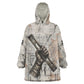 Ptah Egyptian Wearable Blanket Hoodie God of Crafts Architecture Tools Fashioner of the Earth