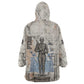 Ptah Egyptian Wearable Blanket Hoodie God of Crafts Architecture Tools Fashioner of the Earth
