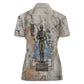 Ptah Egyptian Women Polo Shirt God of Crafts Architecture Tools Fashioner of the Earth