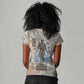 Ptah Egyptian Women V-Neck T-Shirt God of Crafts Architecture Tools Fashioner of the Earth