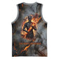 Ptah Egyptian Basketball Jersey God of Creation Great Artificer Hammer - Anvil Fire Forged