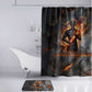 Ptah Egyptian Bathroom Set God of Creation Great Artificer Hammer - Anvil Fire Forged
