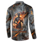 Ptah Egyptian Button Sweatshirt God of Creation Great Artificer Hammer - Anvil Fire Forged
