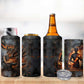 Ptah Egyptian 4 in 1 Can Cooler Tumbler God of Creation Great Artificer Hammer - Anvil Fire Forged