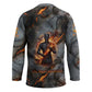 Ptah Egyptian Hockey Jersey God of Creation Great Artificer Hammer - Anvil Fire Forged