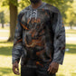 Ptah Egyptian Hockey Jersey God of Creation Great Artificer Hammer - Anvil Fire Forged