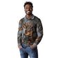 Ptah Egyptian Long Sleeve Polo Shirt God of Creation Great Artificer Hammer - Anvil Fire Forged