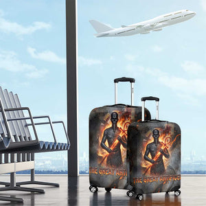 Ptah Egyptian Luggage Cover God of Creation Great Artificer Hammer - Anvil Fire Forged