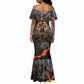 Ptah Egyptian Mermaid Dress God of Creation Great Artificer Hammer - Anvil Fire Forged