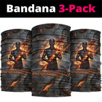 Ptah Egyptian Neck Gaiter God of Creation Great Artificer Hammer - Anvil Fire Forged