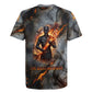 Ptah Egyptian Rugby Jersey God of Creation Great Artificer Hammer - Anvil Fire Forged