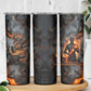 Ptah Egyptian Skinny Tumbler God of Creation Great Artificer Hammer - Anvil Fire Forged