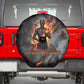 Ptah Egyptian Spare Tire Cover God of Creation Great Artificer Hammer - Anvil Fire Forged