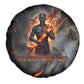 Ptah Egyptian Spare Tire Cover God of Creation Great Artificer Hammer - Anvil Fire Forged