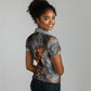 Ptah Egyptian Women Polo Shirt God of Creation Great Artificer Hammer - Anvil Fire Forged