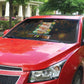 Black History Month Black African American Teachers Auto Sun Shade Afrocentric Floral Art with Motivational Typography