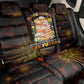 Black History Month Black African American Teachers Back Car Seat Cover Afrocentric Floral Art with Motivational Typography