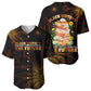 Black History Month Black African American Teachers Baseball Jersey Afrocentric Floral Art with Motivational Typography