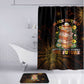 Black History Month Black African American Teachers Bathroom Set Afrocentric Floral Art with Motivational Typography