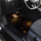 Black History Month Black African American Teachers Car Mats Afrocentric Floral Art with Motivational Typography